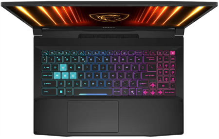 Фото MSI Katana 15 HX B14WFK Core i7-14650HX 15.6" FHD (1920*1080), DDR5 16GB (8GB*2),1TB SSD, NV RTX5060 GDDR7 8GB,backlight,Black,75Whr,2.4kg,1y,Dos,Black
