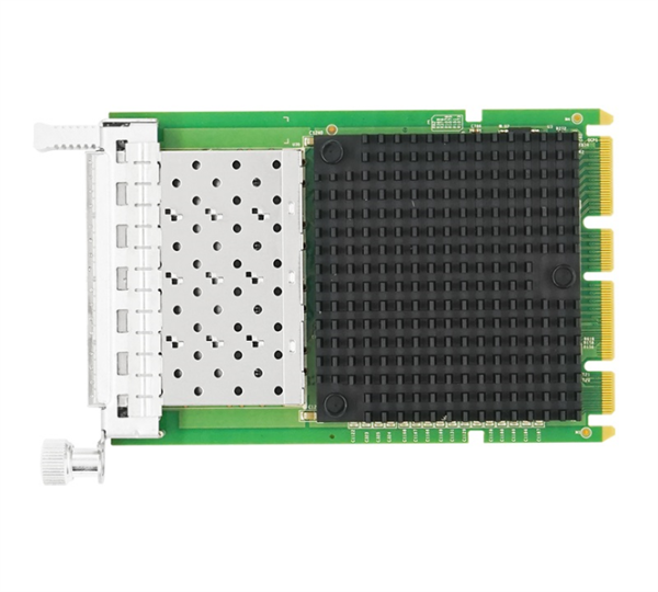 Фото LR-Link NIC OCP 3.0 4 x 25Gb SFP28, Intel E810 chipset