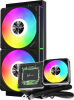 Фото Formula V Line Cryo Wing Digi 240 BK, 240mm, LCD 2.73", 2x120mm, ARGB fans, LGA115X/1200/1700/1851/1366/2011/2066, AM3/AM4/AM5/Ryzen3/Ryzen5/Ryzen7/Threadripper/RT4
