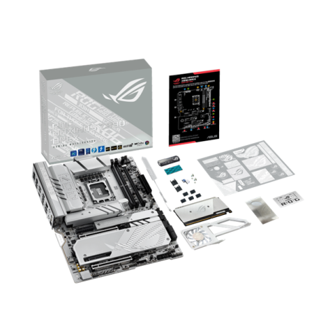 Фото ASUS ROG MAXIMUS Z890 APEX, LGA1851, Z890, 2*DDR5, 4*SATA, 6*M.2, 8*USB 3.2, Type-C, 2*PCIx16, 2*PCIx4, 2*Thunderbolt™ 4, ATX; 90MB1IP0-M0EAY0