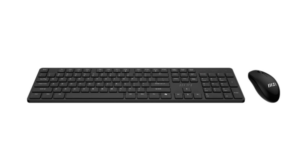 Фото Keyboard and Mouse MSI FORGE K200 Combo, Wireless, Black