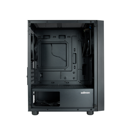 Фото ZALMAN T3 PLUS, MATX, BLACK, WINDOW, 2x3.5", 3x2.5", 1xUSB2.0, 1xUSB3.0, FRONT 1x120mm, REAR 1x120mm