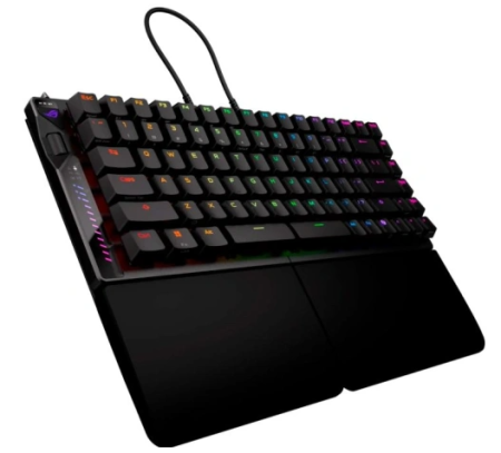 Фото ASUS M703 ROG FALCATA, Wired, 75%, PBT, RGB Lighting, Black
