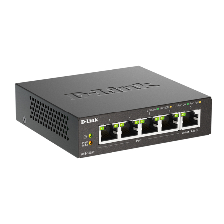 Фото D-Link DGS-1005P/B3A
