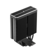 Фото DEEPCOOL AG400 BK ARGB V2 LGA1851/1700/1200/115X/AM5/AM4 (18шт/кор, TDP 220W, PWM, ARGB Fan 120mm, 4 тепл. трубки, черный) RET (R-AG400-BKAMMN-GJD)