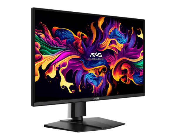 Фото MSI MAG 272QP QD-OLED X24 26,5" 16:9 WQHD(2560x1440) QD-OLED Flat, 0.03ms(GTG), 1,5M:1, HDR Brightness 400nits, 2xHDMI, DP, Type-C, Tilt,Swivel,Height,Pivot,VESA,240Hz,Black,1y w-ty