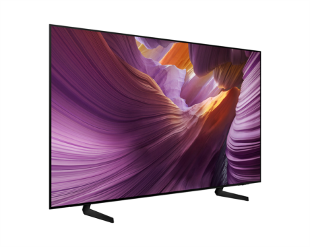 Фото Samsung OLED TV QE55S85FAEXRU, 55', OLED, 4K 3840x2160, 120Hz, Tizen Smart TV, 20W, Tuner (DVB-T2/C/S2, PAL,SECAM), HDMI, USB, CI+, Wi-Fi, BT, LAN, VESA 300x200, class A+, Graphite Black