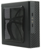 Slim Case Powerman ME100S-BK U3*2, front fan 4cm, HDD frame Upper type+ "L"+"I" types 120W adapter, GM-120 DC-ATX Mini ITX