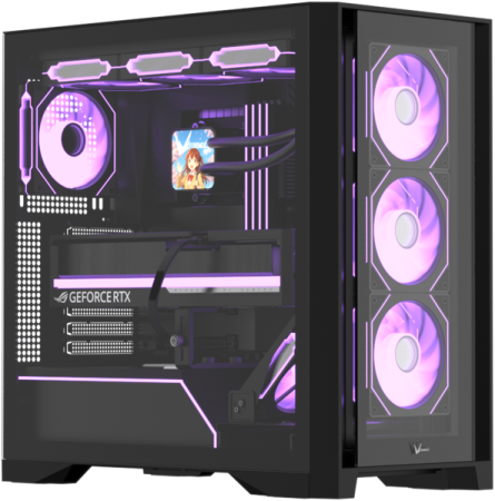 Фото Formula V Line Air Power G8 Black, ATX, Dual Front Panels, TYPE-C*1, USB3.0*1