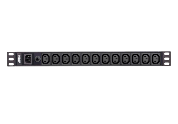 ATEN 10A 12-outlets Basic 1U PDU with surge protection