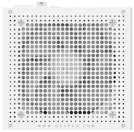 Фото Ocypus Delta P850 WH, 850W, APFC, 80+ Bronze, ATX 3.1, 120mm Fan