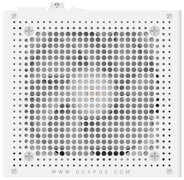Фото Ocypus Delta P850 WH, 850W, APFC, 80+ Bronze, ATX 3.1, 120mm Fan
