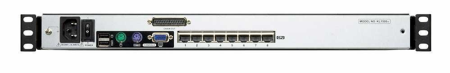 Фото ATEN 8P CAT-5 HIGH DENSITY DUAL RAIL LCD KVM.