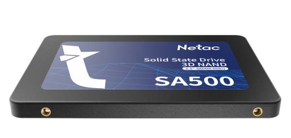 Фото Netac SSD SA500 960GB 2.5 SATAIII 3D NAND, R/W up to 530/475MB/s, TBW 480TB, 3y wty
