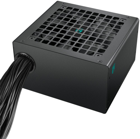 Фото Deepcool GAMERSTORM PN850D (ATX 3.1, 850W, PWM 120mm fan, Active PFC, 80+ GOLD, Gen5 PCIe) RET (R-PN850D-FC0B-WGEU-V2)