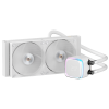 Ocypus Iota L24 WH, 240mm, Display Pump, 2x120mm FDB fans, LGA115X/1200/1700/18XX, AM4/AM5