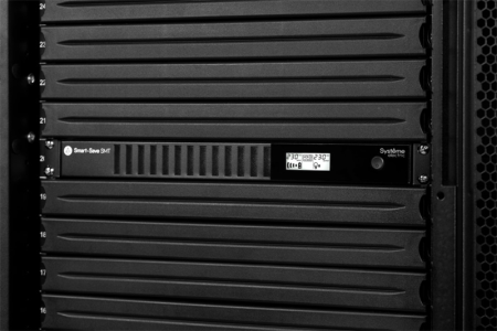 Фото Systeme Electric Smart-Save SMT, 750VA/450W, RM 1U, Line-Interactive, LCD, Out: 230V 4xC13, SNMP Intelligent Slot, USB, RS-232