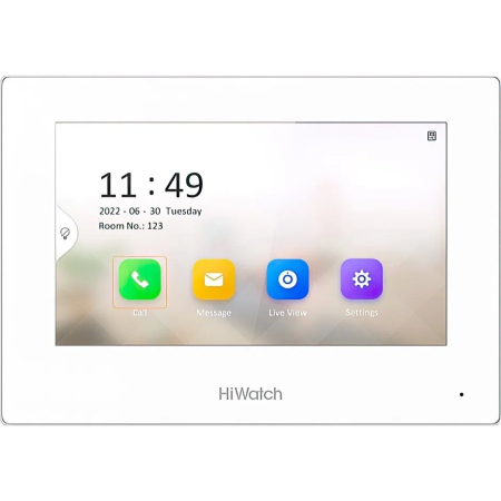 Видеодомофон IP сенсорный HiWatch VDP-H3211W
