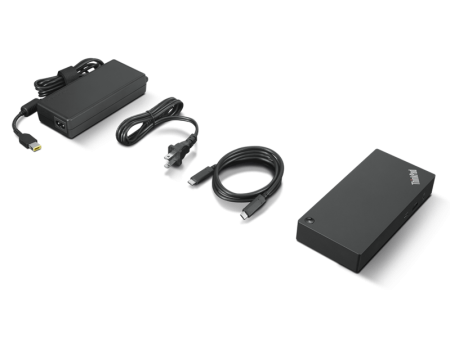 Фото ThinkPad Universal USB-C Dock (2x DP 1.4, 1x HDMI 2.0, 3x USB 3.1, 2x USB 2.0, 1x USB-C, 1x RJ-45, 1x Combo Audio Jack 3.5mm)