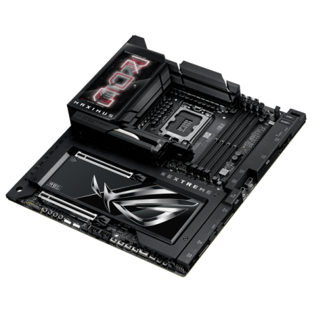 Фото ASUS ROG MAXIMUS Z890 EXTREME, LGA1851, Z890, 4*DDR5, 4*SATA, 6*M.2, 7*USB 3.2, Type-C, 2*PCIx16, 2*PCIx4, 2*Thunderbolt™ 5, HDMITM, ATX; 90MB1IA0-M0EAY0