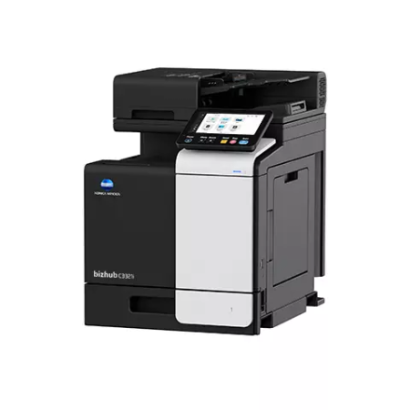 Фото Konica Minolta bizhub C3321i (МФУ,A4, Color, 33 стр./мин, Duplex, 1200x1200, RAM 4GB, 16GB SD, 1,6 GHz, panel 7" sensor, USB/GBE/WiFi(opt.), DADF 80, tray 500+100, full toners,запуск АСЦ платно)