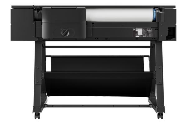 Фото HP DesignJet T850 MFP (p/s/c, 36",4color,2400x1200dpi,2Gb,25sppA1, 90 A1 p/hr, max roll d 100mm, GigEth/Wi-Fi,stand,media bin,rollfeed,sheetfeed,tray50 (A3/A4),autocutter,black, repl. F9A30D)
