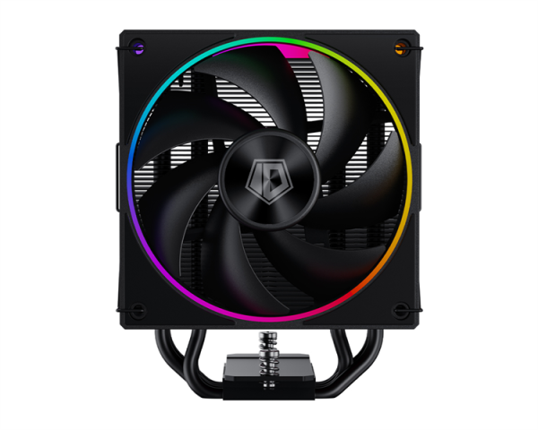 Фото ID-COOLING FROZN A410 ARGB LGA1700/1200/115X/AM5/AM4 (10шт/кор, TDP 220W, PWM, 4 тепл.трубки прямого контакта, ARGB FAN 120mm, черный) RET