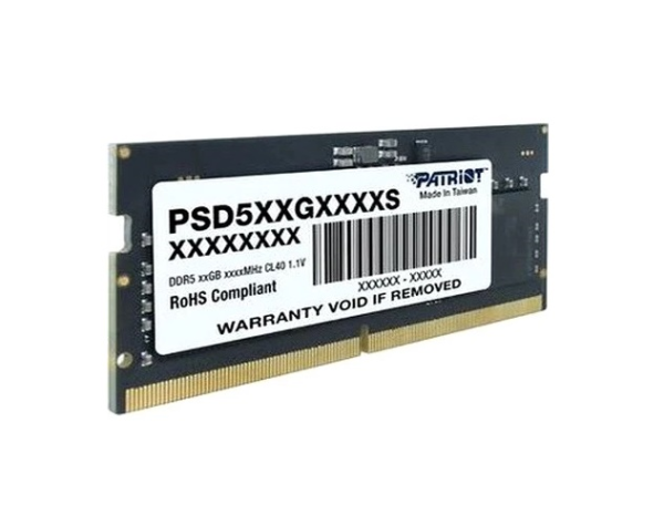 Patriot SL DDR5 16GB 5600MHz SO-DIMM SINGLE 1*16GB CL46 46-46-46-90 1.1V