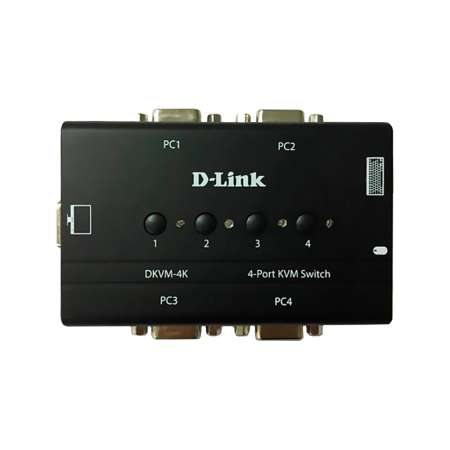 Смотреть D-Link DKVM-4K/B3A Фото D-Link DKVM-4K/B3A