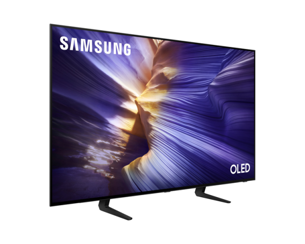 Фото Samsung OLED TV QE48S90FAEXRU, 48', OLED, 4K 3840x2160, 120Hz, Tizen Smart TV, 40W, Tuner (DVB-T2/C/S2, PAL,SECAM), HDMI, USB, CI+, Wi-Fi, BT, LAN, VESA 300x200, class A, Graphite Black