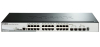 Фото D-Link DGS-1510-28P/A1A, PROJ L2+ Smart Switch with 24 10/100/1000Base-T ports and 2 1000Base-X SFP ports and 2 10GBase-X SFP+ ports (24 PoE ports 802.3af/802.3at (30 W), PoE Budget 193W).16K Mac add