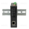 Фото OSNOVO OMC-1000-11X/I Промышленный компактный медиаконвертер Gigabit Ethernet. Порты: 1 x GE (10/100/1000Base-T), 1 x GE SFP (100/1000Base-X). Поддержка режима CCTV: Увеличение расстояния передачи дан