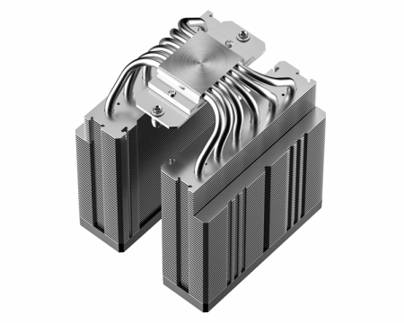 Фото ID-COOLING FROZN A620 PRO SE ARGB LGA1700/1200/115X/AM5/AM4 (8шт/кор, TDP 260W, PWM, черный, 6 тепл.трубок + медная база, DUAL ARGB FAN 120mm) RET