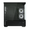 Фото ZALMAN CHRONIX V2, ATX, BLACK, WINDOW, 1xCombo (3.5’’ or 2.5’’), 1x3.5’’HDD, 2x2.5’’SSD, 1xUSB2.0, 1xUSB3.0, 1xUSB Type-C, SIDE 2x120mm ARGB, REAR 1x120mm ARGB