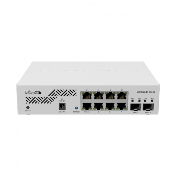 Фото Mikrotik CSS610-8G-2S+IN