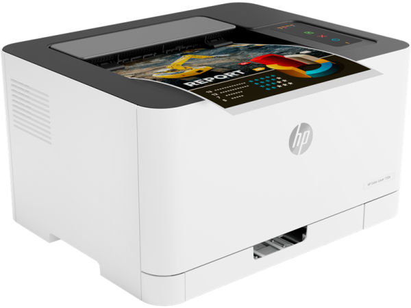 Фото HP Color Laser 150a (A4,600x600dpi, (18(4)ppm, 64Mb, USB 2.0, 1tray 150, cartridges 700b &500cmy pages in box,repl.SL-C430 )