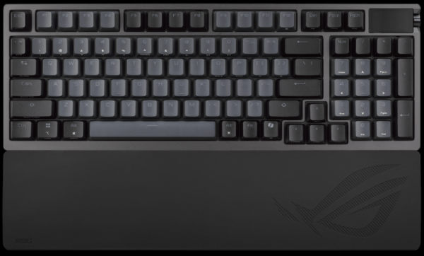Фото ASUS M901 ROG AZOTH 96 HE, Wired, 2.4GHz RF, Bluetooth 5.1, 96%, ABS, RGB Lighting, Black