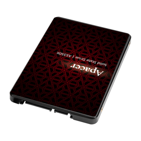Фото Apacer SSD PANTHER AS350X 2TB SATA 2.5" 7mm, R560/W540 Mb/s, 3D NAND, IOPS 93K/80K, MTBF 1,5M, 800TBW, Retail, 3 years (AP2TBAS350XR-1)