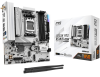 ASROCK B850M PRO RS WIFI WHITE, AM5, B850, 4*DDR5, 4*SATA, 3*M.2, 4*USB 2.0, 3*USB 3.2, Type-C, 2*PCIx16, 1*M.2 (Key E), HDMI+DP, mATX