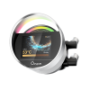 Фото Ocypus Sigma L24 WH ARGB, 240mm, LCD Pump 2.4", 2x120mm ARGB fans, LGA115X/1200/1700/18XX, AM4/AM5