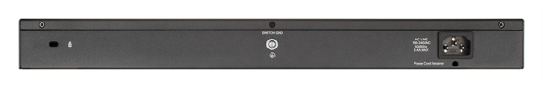 Фото D-Link Настраиваемый L2 PoE-коммутатор, 24х1000Base-T PoE (4 порта 802.3bt 90 Вт), 2xCombo 1000Base-T/SFP, PoE-бюджет 525 Вт