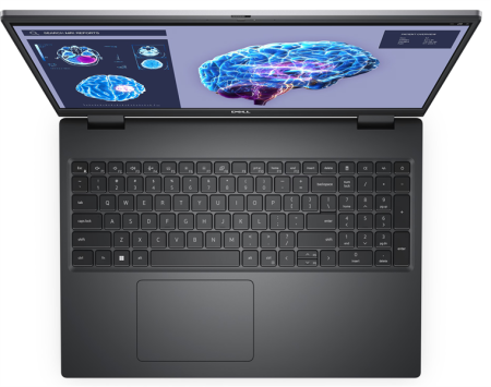 Фото DELL Precision Workstation 7680 Core i7-13850HX 16" FHD+ (1920x1200) 64GB (1x64GB) DDR5 5200MT/s CAMM,1TB SSD, NV RTX 1000 Ada 8Gb,83 Wh,6 Cell Win 11 Pro (Activated),2,6kg,2y,KB Eng/Rus