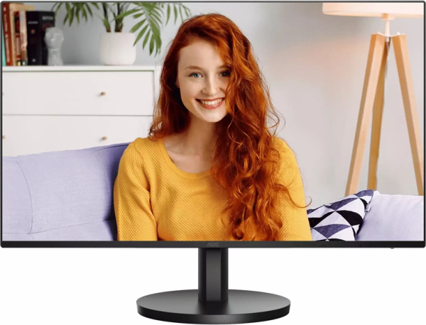27" AOC 1920х1080 WLED 16:9 IPS 300cd, 1500:1, 20M:1, 4ms, 178°/178°, VGA, HDMI, DP, 120Hz, Speakers, Tilt, Internal, VESA, Black, 3y