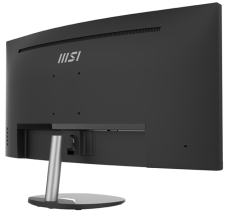 Фото MSI PRO MP341CQ 34" 21:9 UWQHD(3440x1440) VA Curve1500R, 1ms(MPRT), 3000:1,100M:1,300nit,178/178,2xHDMI 2.0,DP 1.2,Tilt,Speaker,VESA,100Hz,Black,1y w-ty
