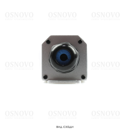 Фото OSNOVO E-PoE/1W Уличный PoE удлинитель 10M/100M Fast Ethernet до 500м (до 22W). Увеличение расстояния передачи данных + питание на 100м. При каскадном подключении - 2 x E-Poe/1W: до 300м (до 12W), 3 x