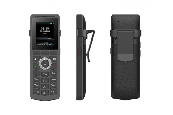 Фото LINKVIL W610D Беспровод. DECT, 4 SIP-акк., 2" 240 х 320 Цвет. экран, защ. от падения с 1.8м., BT 5.0, бат. 1900mAh