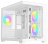 Ocypus Gamma C54 WH ARGB, MATX, USB3.0*1+USB2.0*2, SIDE 2x120mm ARGB, REAR 1x120mm ARGB