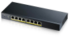 Фото Smart L2 PoE+ Zyxel GS1900-8HP, 8xGE PoE+, настольный, бесшумный, бюджет PoE 70 Вт