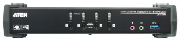 Фото ATEN 4P USB 3 4K DisplayPort MST KVMP Switch