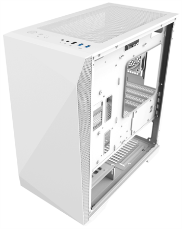 Фото ZALMAN Z1 ICEBERG, MATX, WHITE, WINDOW, 2xCOMBO (3.5" OR 2.5"), 3x2.5", 1xUSB2.0, 2xUSB3.0, FRONT 2x120mm, REAR 1x120mm